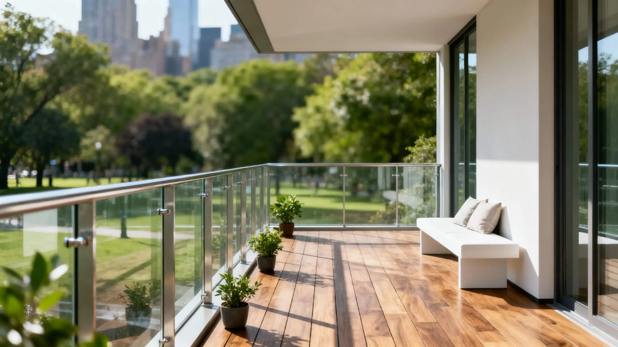 Modern Balcony View